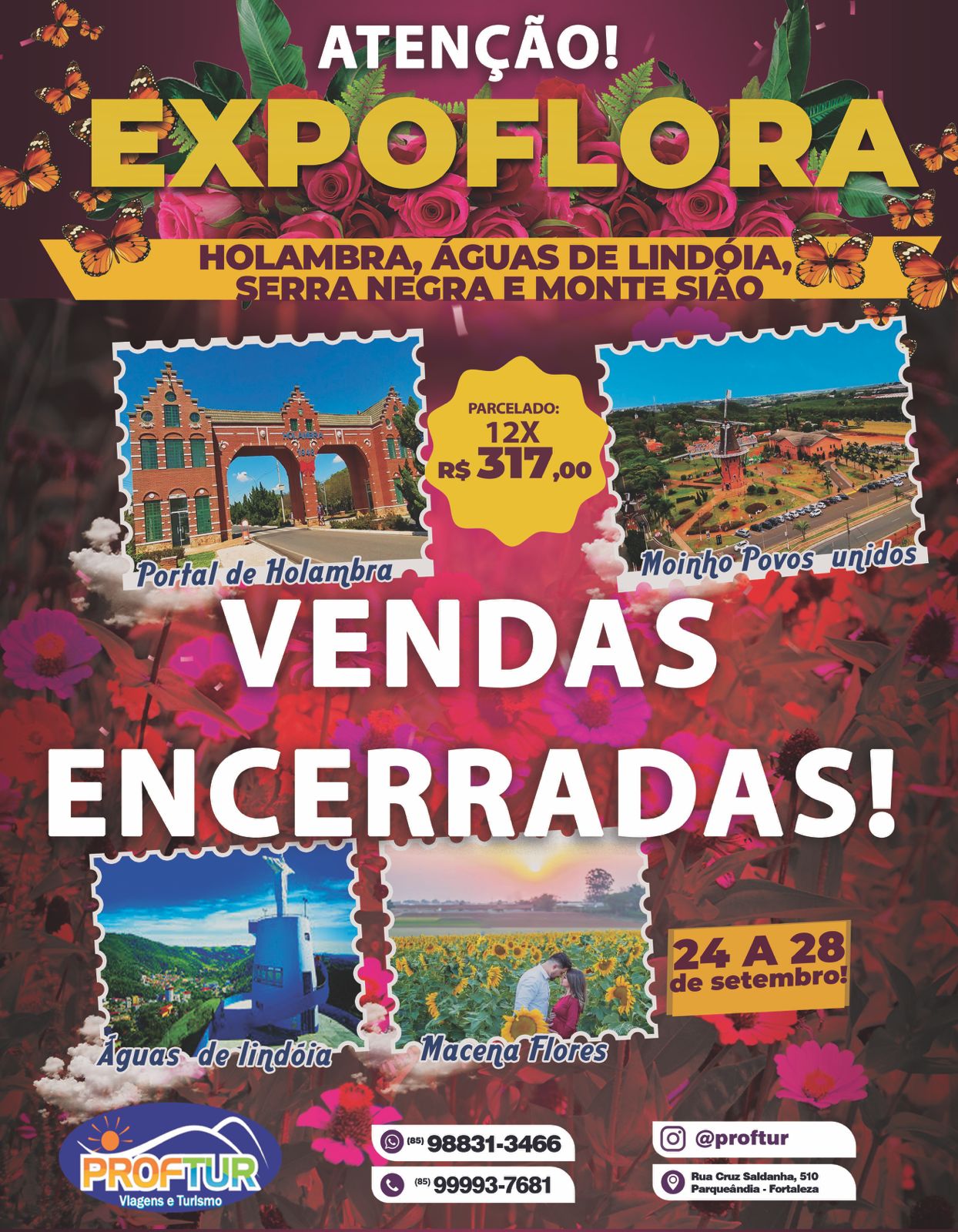 EXPOFLORA - HOLAMBRA - ENCERRADO